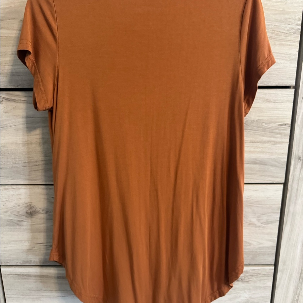 Latched Mama Short Sleeve Grateful Tee - Rust - Picture 2 of 2